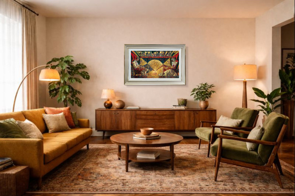 Night Cap by Andrei Protsouk, limited edition print, in room