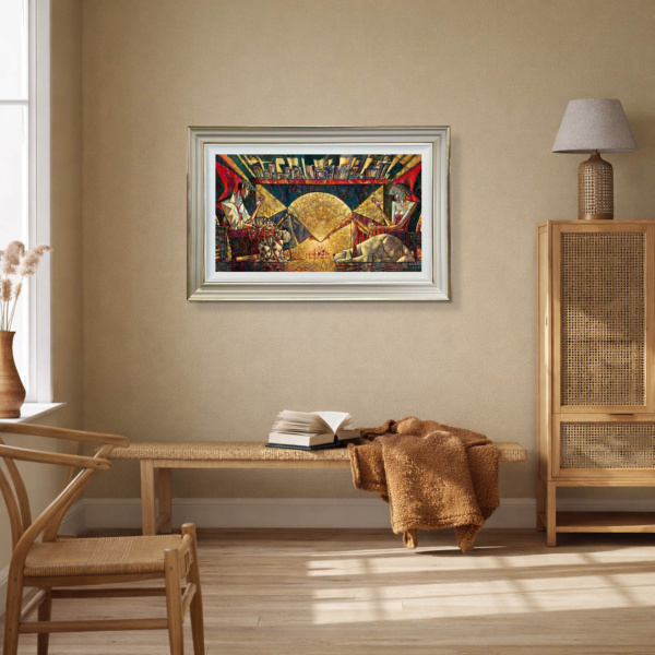 Night Cap by Andrei Protsouk, limited edition print, in room