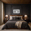 Night Cap Sketch by Andrei Protsouk, limited edition print, in room