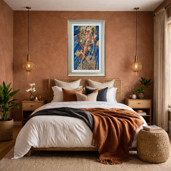 Night Watch by Andrei Protsouk, limited edition print, in room