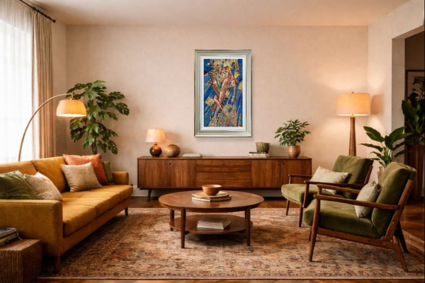 Night Watch by Andrei Protsouk, limited edition print, in room