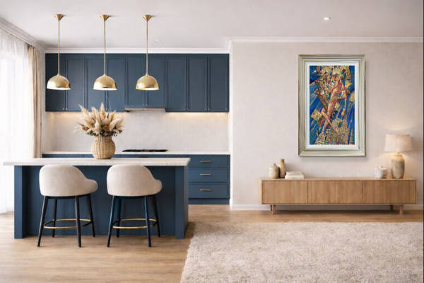 Night Watch by Andrei Protsouk, limited edition print, in room