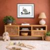 DJ Man Cub III by Scott Tetlow, limited edition print, in room