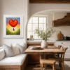 The World Is Ours by Michael Abrams, limited edition print, in room
