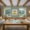 The Path Of Love by Michael Abrams, limited edition print, in room