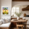 The Path Of Love by Michael Abrams, limited edition print, in room