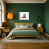 It’s Just Rock And Roll by Scott Tetlow, limited edition print, in room
