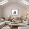 It’s Just Rock And Roll by Scott Tetlow, limited edition print, in room
