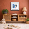 Donkey Kong by Scott Tetlow, limited edition print, in room