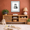 Wham! by Scott Tetlow, limited edition print, in room