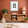 Moves Like Jagger by Scott Tetlow, limited edition print, in room