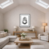 Debbie Harry by Scott Tetlow, limited edition print, in room