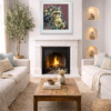 George by Joe Galindo, limited edition print, in room