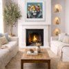 Sasha by Joe Galindo, limited edition print, in room