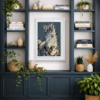 Pearl by Joe Galindo, limited edition print, in room