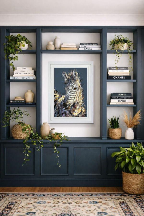 Pearl by Joe Galindo, limited edition print, in room