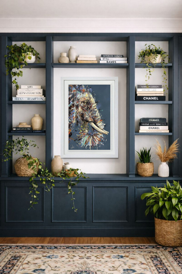 Willow by Joe Galindo, limited edition print, in room