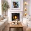 Luna by Joe Galindo, limited edition print, in room