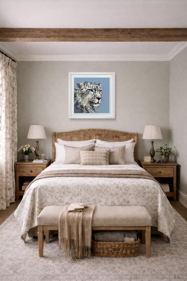 Eros by Joe Galindo, limited edition print, in room