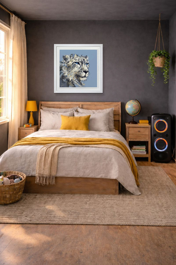 Eros by Joe Galindo, limited edition print, in room