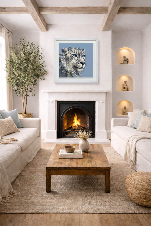 Eros by Joe Galindo, limited edition print, in room