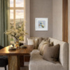 Oliver by Joe Galindo, limited edition print, in room