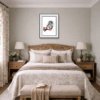Love by Scott Tetlow, limited edition print, in room
