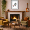 Love by Scott Tetlow, limited edition print, in room