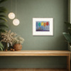 Rainbow Riders by Sam Toft, limited edition print, in room
