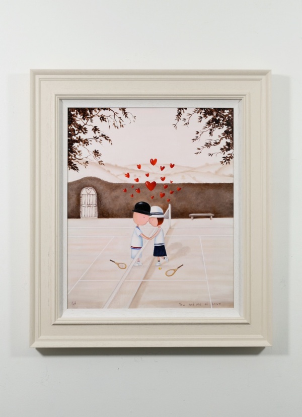 You Had Me At Love Commission by Michael Abrams, original painting