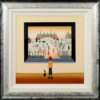 Sundown On The Common – L.S. Lowryish by Chris Chapman, original painting