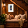 Sneaky Peek by Nicky Litchfield, limited edition print, in room