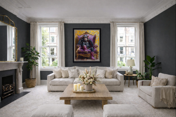 Booty Call (Large AP) by Boid, limited edition print, in room