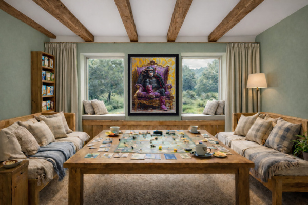 Booty Call (Large AP) by Boid, limited edition print, in room