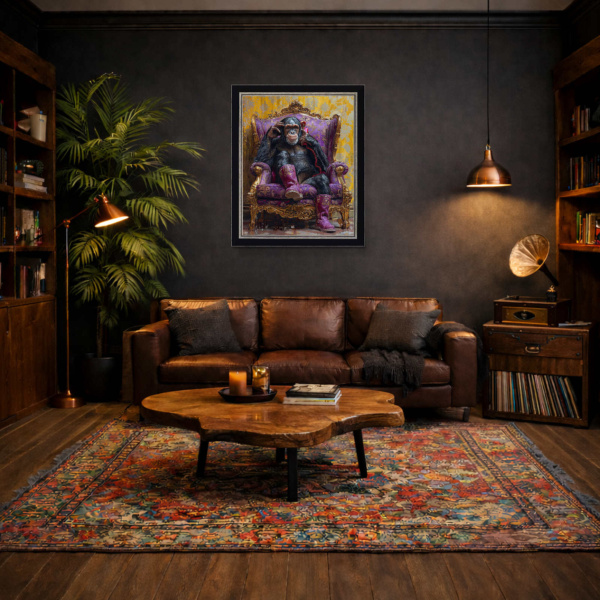 Booty Call (Large AP) by Boid, limited edition print, in room