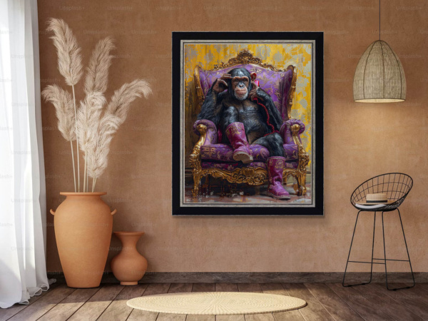 Booty Call (Large AP) by Boid, limited edition print, in room