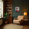 French Kiss by Boid, limited edition print, in room