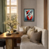 French Kiss by Boid, limited edition print, in room
