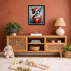 French Kiss by Boid, limited edition print, in room