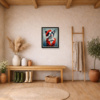 French Kiss by Boid, limited edition print, in room