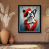 French Kiss (Large AP) by Boid, limited edition print, in room