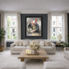 The Launderer (Large AP) by Boid, limited edition print, in room