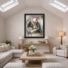 The Launderer (Large AP) by Boid, limited edition print, in room
