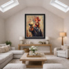 Cock Shot (Large AP) by Boid, limited edition print, in room