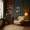 Hot Dog by Boid, limited edition print, in room
