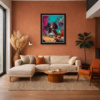 Hot Dog (Large AP) by Boid, limited edition print, in room