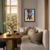 Hung Like A Horse by Boid, limited edition print, in room