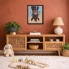 Hung Like A Horse by Boid, limited edition print, in room