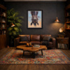 Hung Like A Horse (Large AP) by Boid, limited edition print, in room