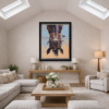 Hung Like A Horse (Large AP) by Boid, limited edition print, in room